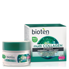 Bioten Multi-Collagen Anti-Wrinkle Overnight Treatment - 50 ml
