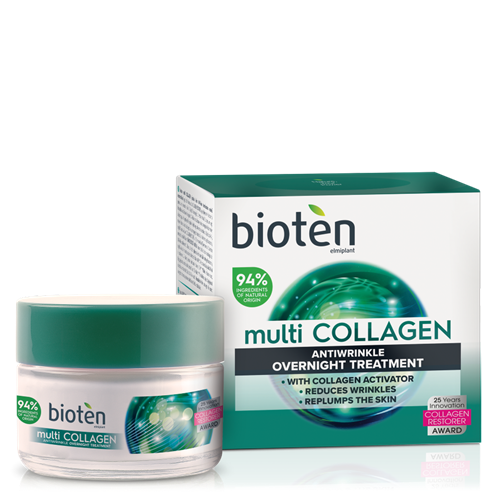Bioten Multi-Collagen Anti-Wrinkle Overnight Treatment - 50 ml
