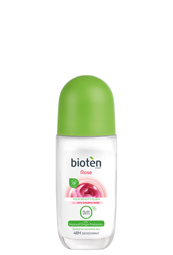 Bioten Rose Deodorant Roll On - 50 ml