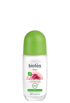 Bioten Rose Deodorant Roll On - 50 ml