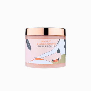 Khan El Kaser Sugar Scrub Walnut and Sweet Almond - 500 G