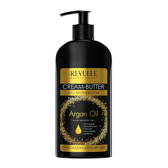 Revuele Argan Oil Cream-butter Hand & Body 5 In 1