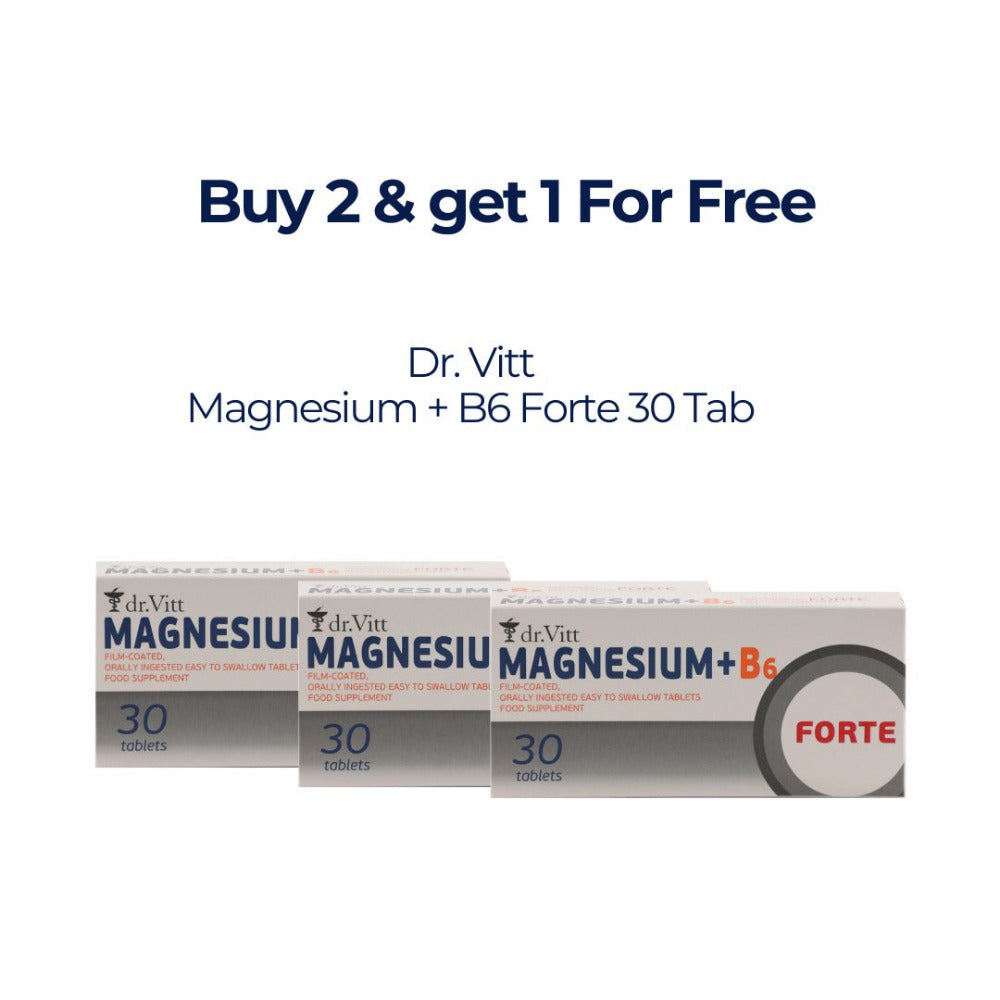 Buy 2 Dr. Vitt Magnesium Get 1 For Free