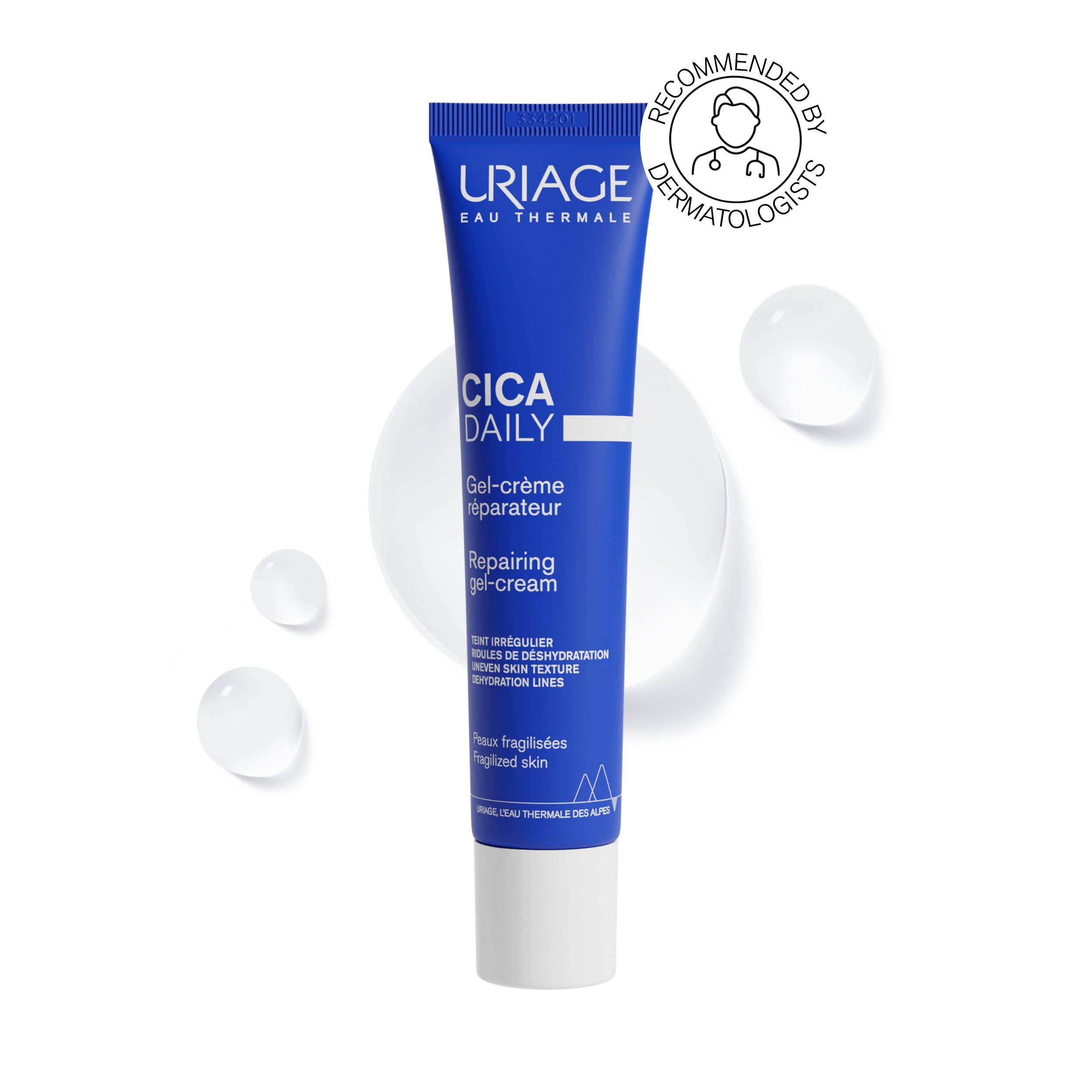 Uriage Cica Daily Repairing Gel-Cream - 50 ml