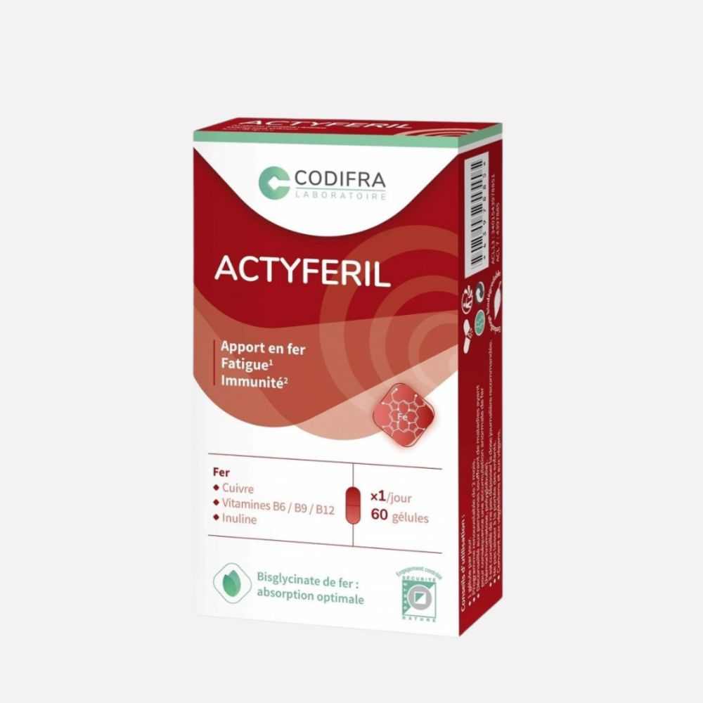 Codifra Actyferil - 60 Capsules