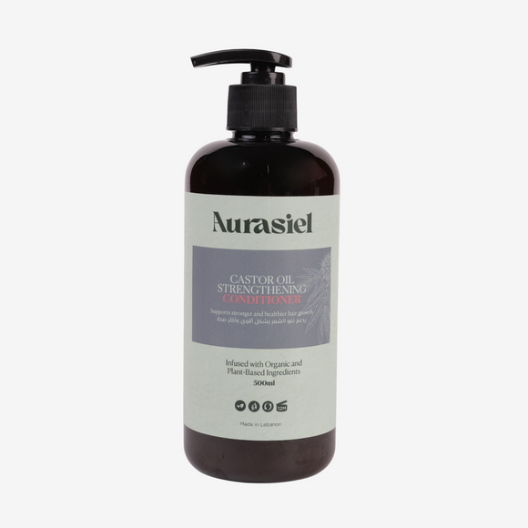 Aurasiel Castor Oil Strengthening Conditioner - 500 ml