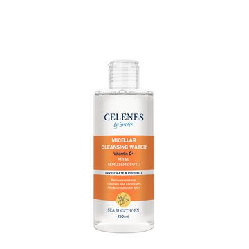 Celenes Sea Buckthorn Micellar Cleansing Water Oily To Combination Skin- 250 ml