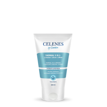 Celenes Thermal 3 In 1 Cleanser Scrub Mask- 150 ml