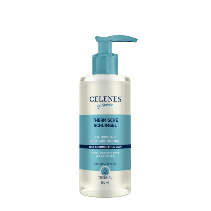 Celenes Thermal Cleansing Foaming Gel Combination To Oily Skin- 250 ml