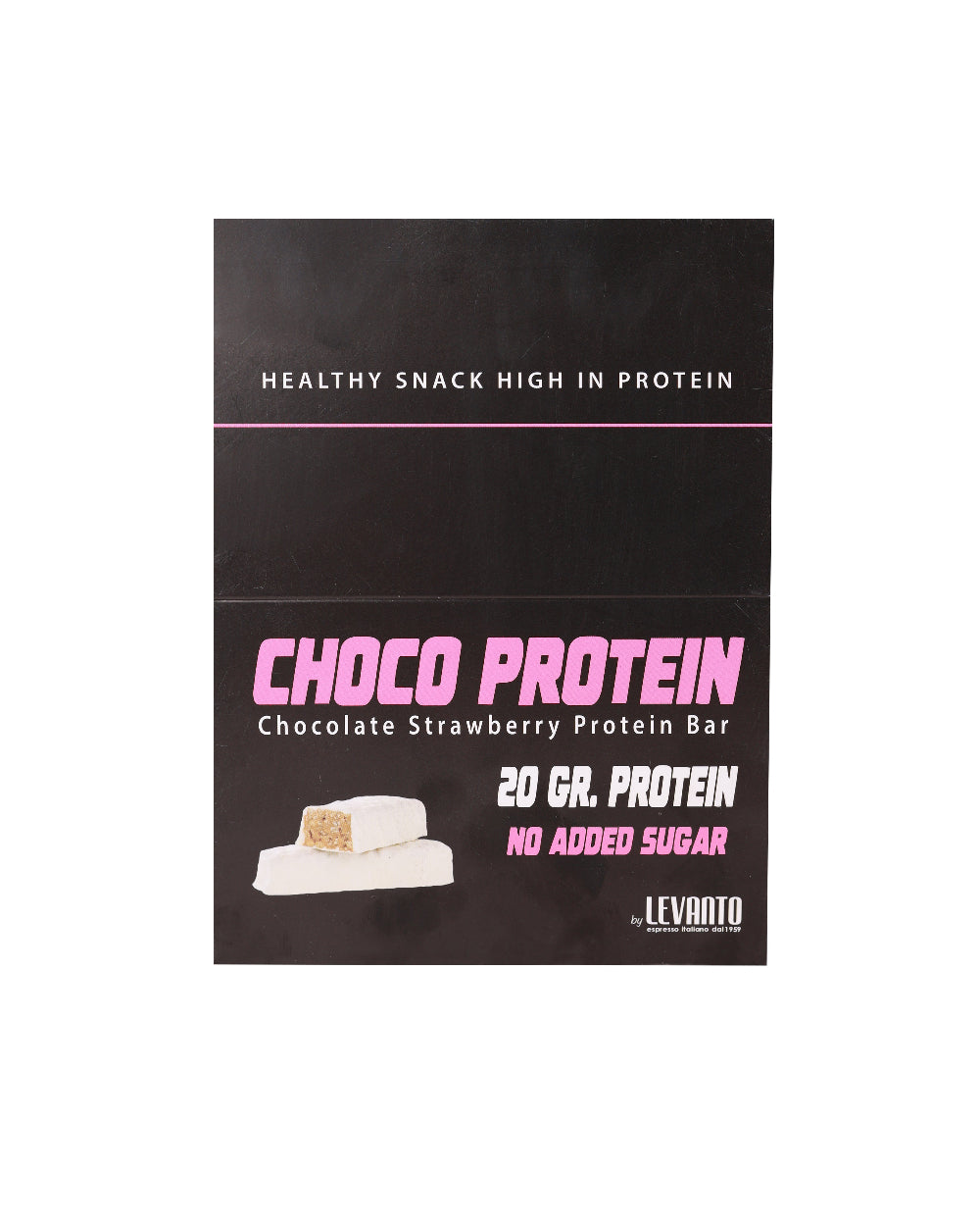 Levanto Chocolate Strawberry Protein Bar