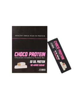 Levanto Chocolate Strawberry Protein Bar - 0
