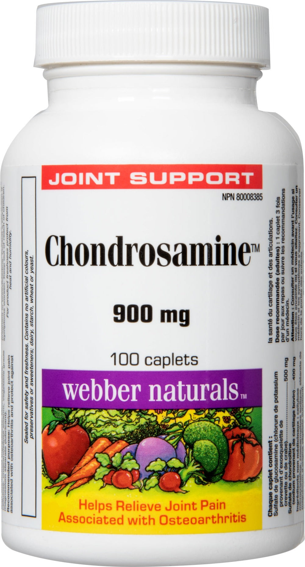 Webber Naturals® Chondrosamine - 100 Capsules