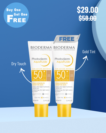 Bioderma Photoderm Aquafluid Gold Buy 1 Get 1
