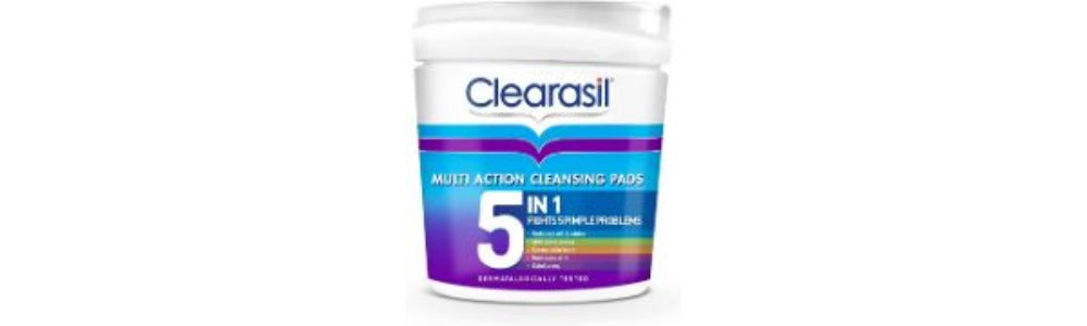 Clearasil 5 in 1 Cleansing Pads - 65 Pads