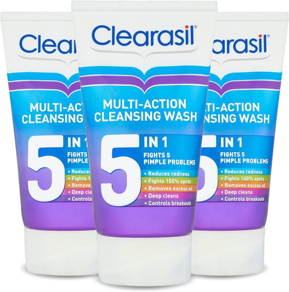 Clearasil Multi Action 5 in 1 Wash - 150 ml