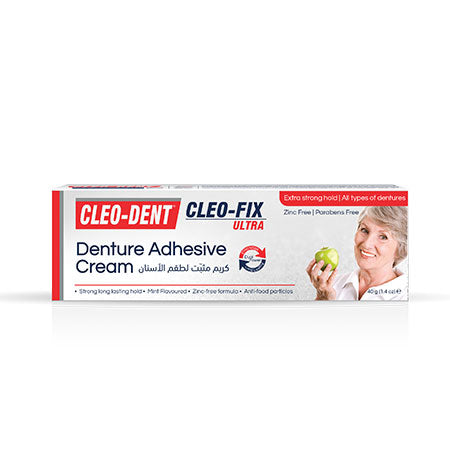 Cleo-Dent Denture Adhesive Cream - 40 g