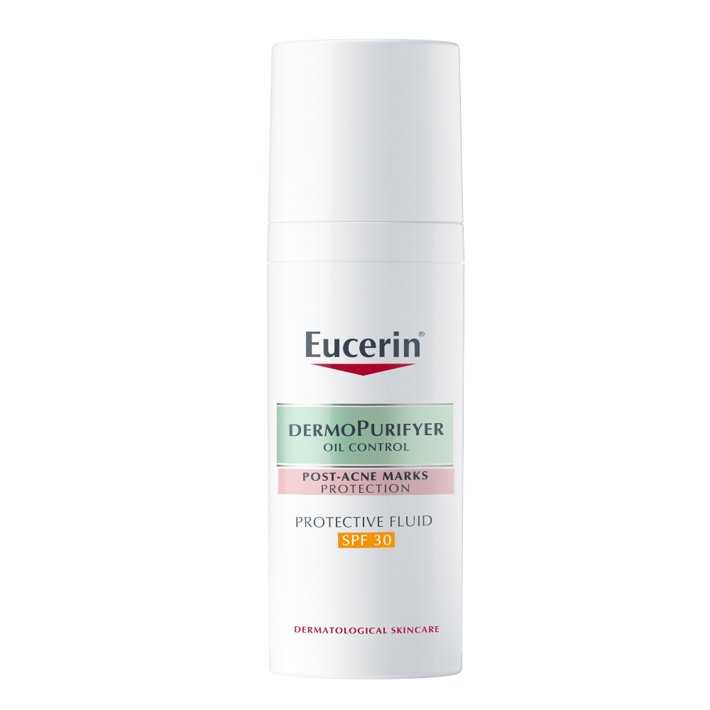 Eucerin Dermopurifyer Oil Control Protective Fluid Post-Acne Marks Spf 30 - 50 ml - 0