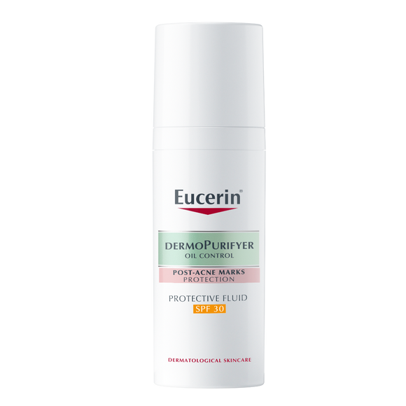 Eucerin Dermopurifyer Oil Control Protective Fluid Post-Acne Marks Spf 30 - 50 ml