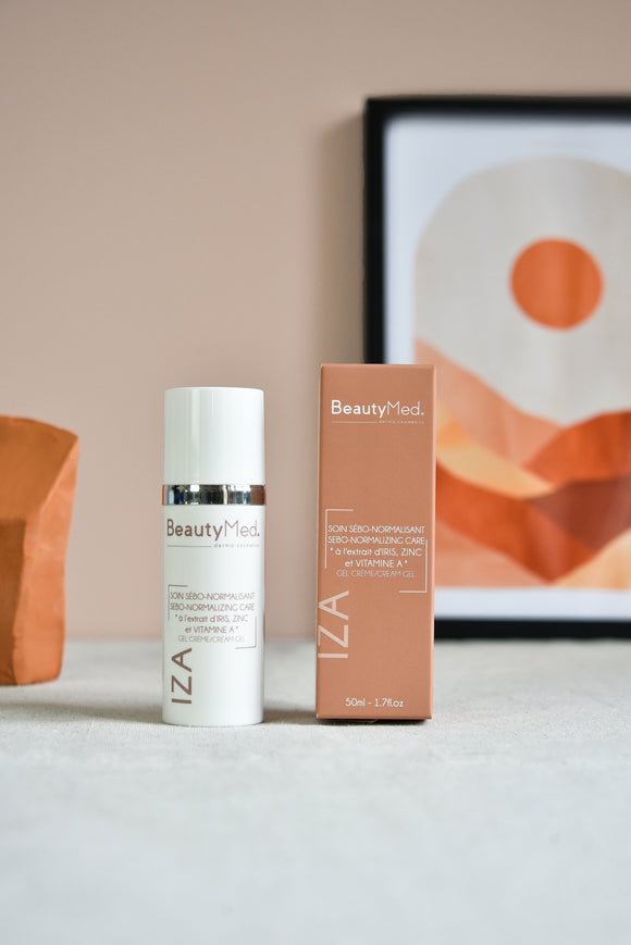 BeautyMed Sebo-normalizing Cream-Gel Iris, Zinc And Vitamin A - 50 ml