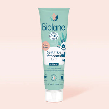 Biolane Toothpaste 1st Teeth 2 In 1 Certified Organic - 50 ml