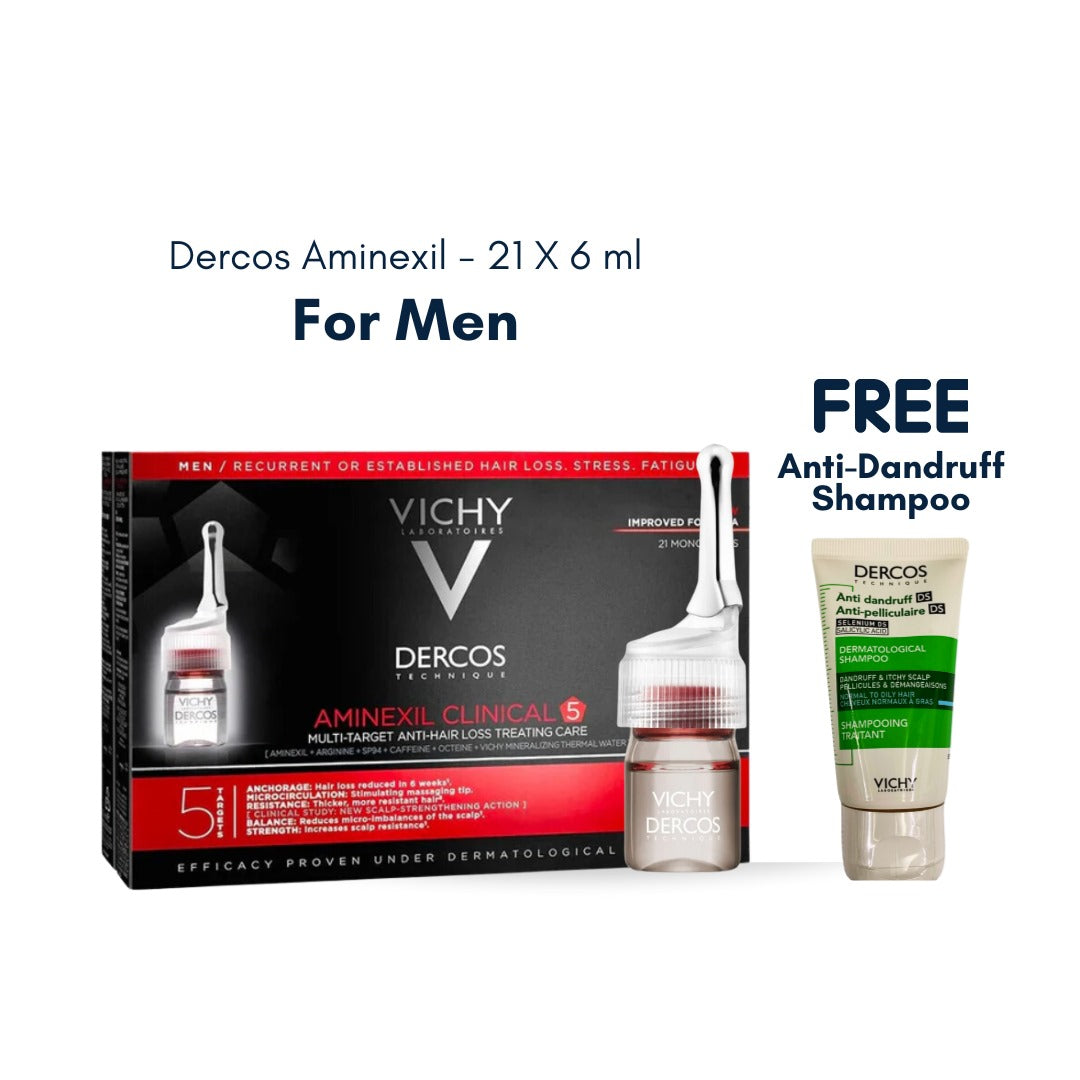 Dercos Aminexil For Men 21 X 6 ml