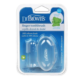 Dr Brown's Silicone Finger Toothbrush + Storage Case