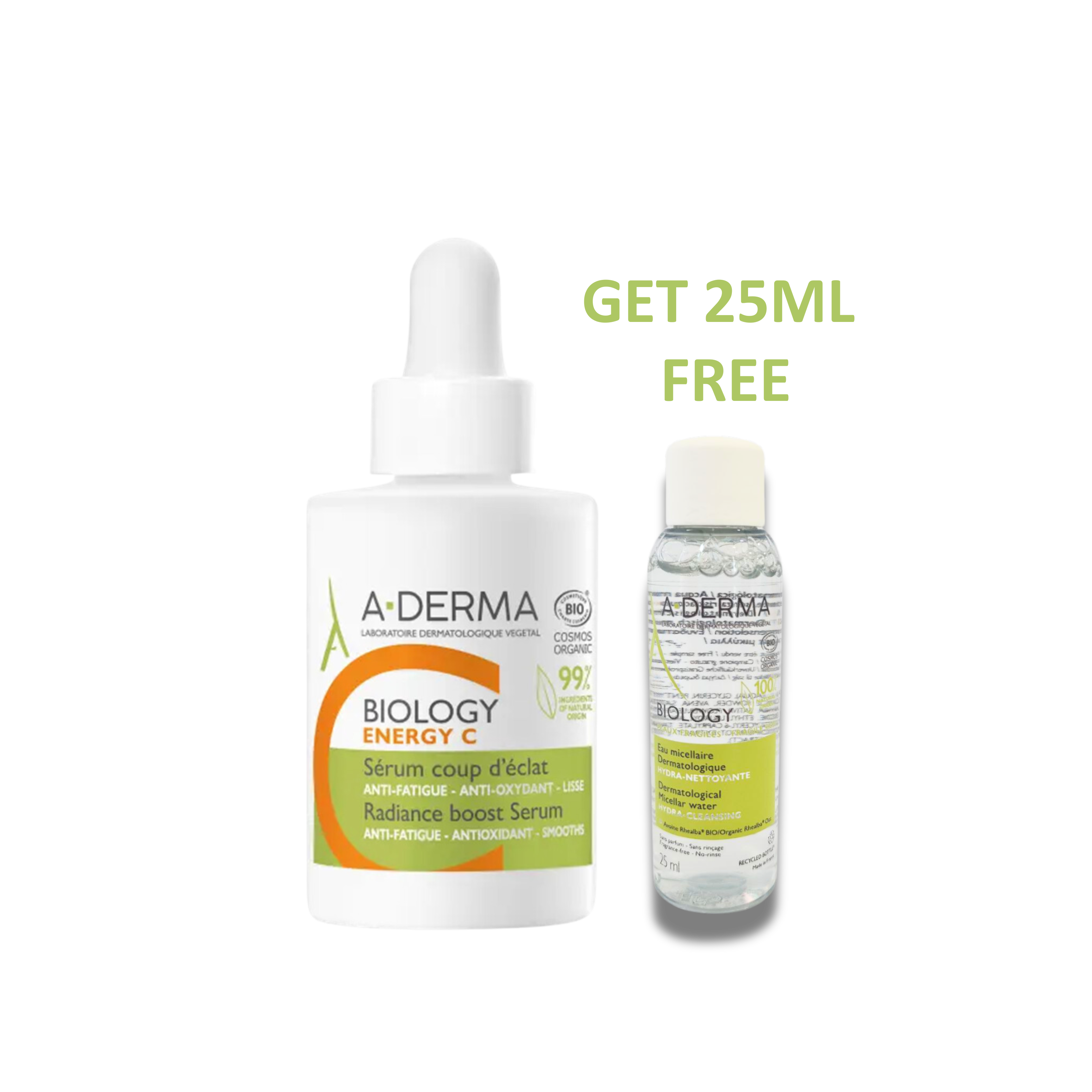 A-derma Biology Energy C Serum Coup D'eclat - 30 ml