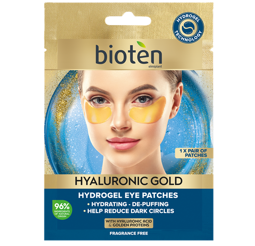 Bioten Hyaluronic Gold Hydrogel Eye Patches *2