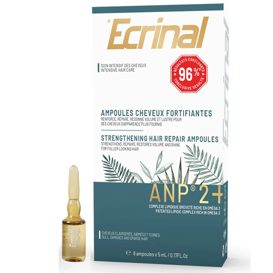 Ecrinal ANP2+ Anti Hairloss Bulbs - 8 Vials* 5 ml