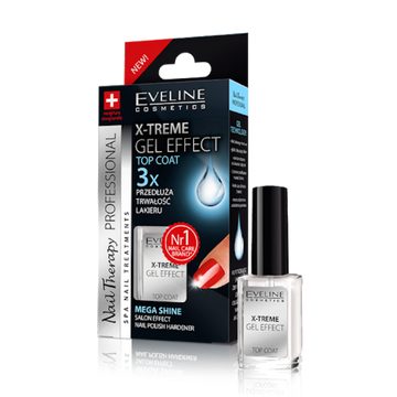 Eveline Extreme Gel Effect Top Coat - 12 ml