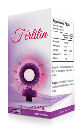 Medvial Fertilin + DHEA - 30 Capsules