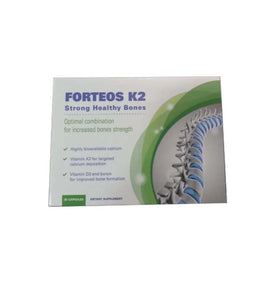 Forteos k2 Strong Healthy Bones - 30 Capsules