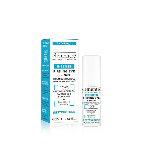 Elementre Firming Eye Serum 10% Peptides, Bakuchiol & Squalane