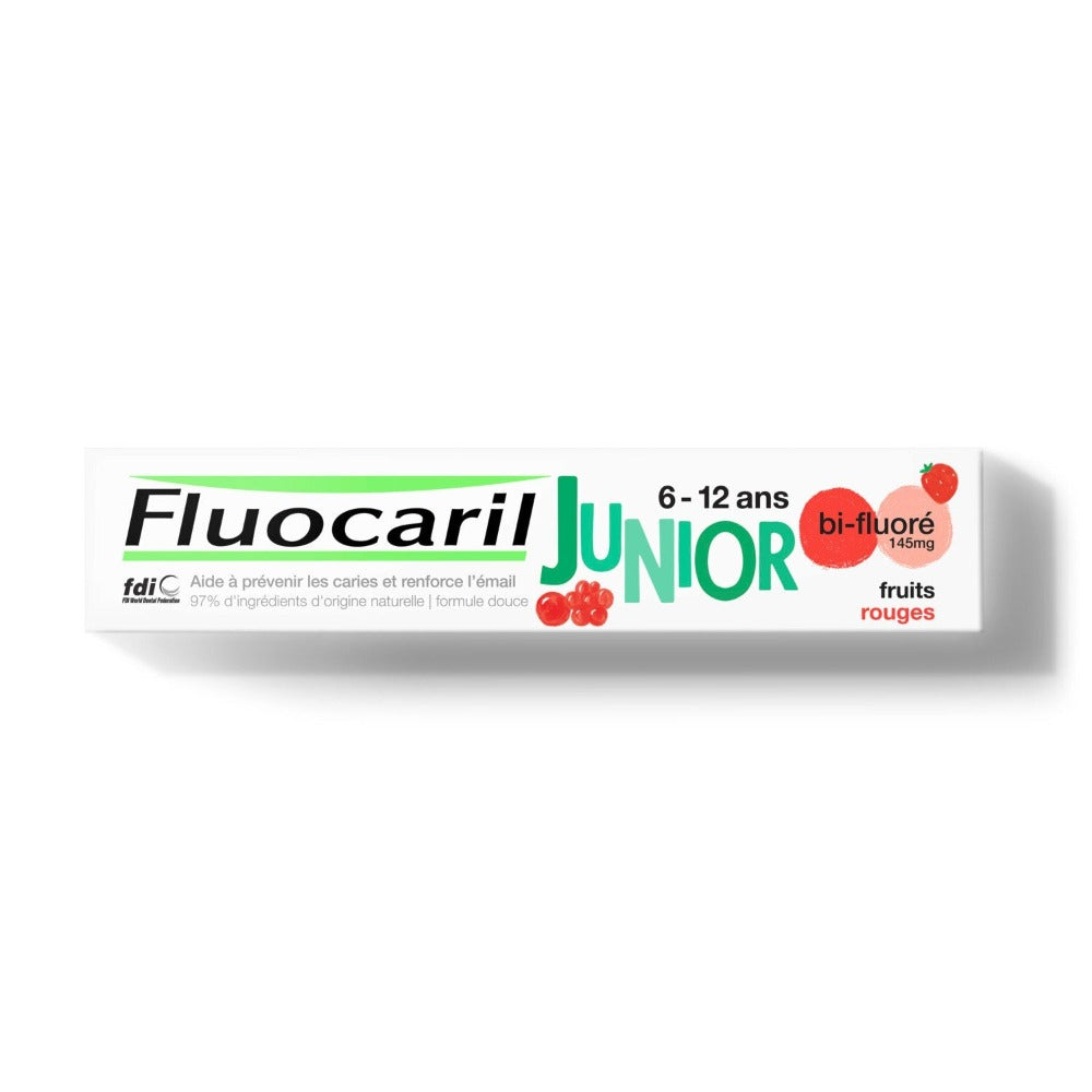 Fluocaril Junior Toothpaste 6-12 Years Red Berry 75 ml