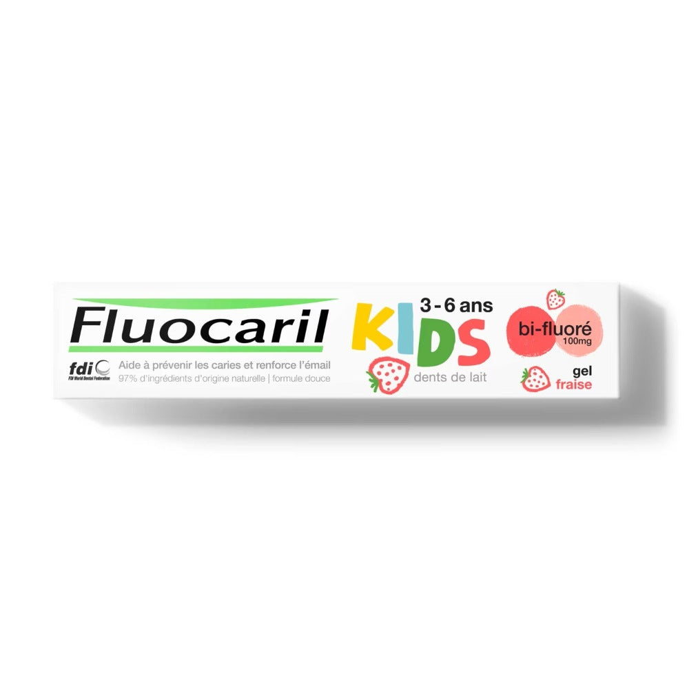 Fluocaril Kids Toothpaste Strawberry 3-6 Years 50 ml