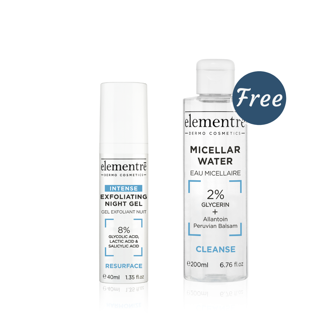 Elementre Exfoliating Night Gel Dual Bundle