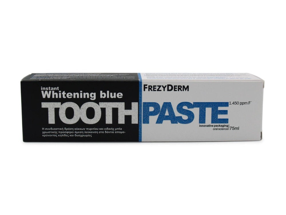 Frezyderm Instant Whitening Blue Toothpaste | GLOW55