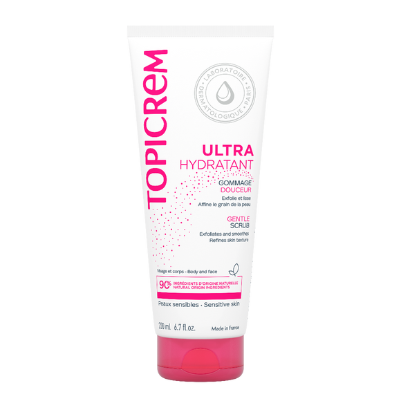 Topicrem Ultra-Moisturizing Gentle Scrub - 200 ml