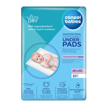 Canpol Babies Multifunctional Disposable Underpads 60*60 Cm - 10 Pcs