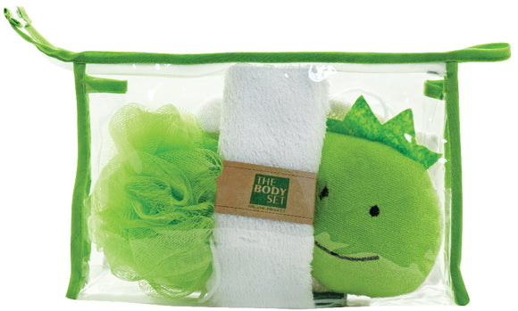 The Body Set Kids Bath Set Green - OPT-3029