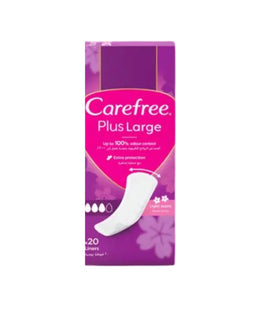 Carefree Plus Large Light Scent 20s