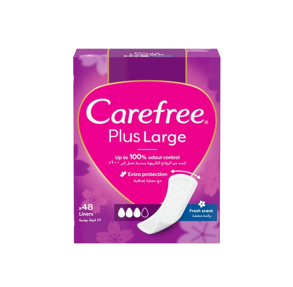Carefree Large 48's Fresh Light Scent