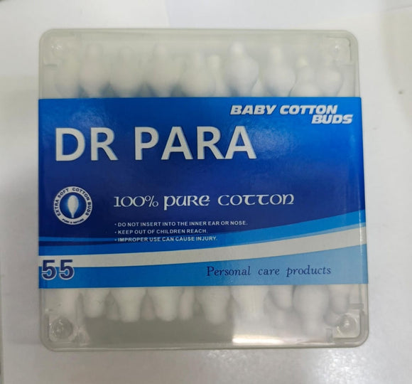 Dr Para Baby Cotton Buds - 55 Pcs