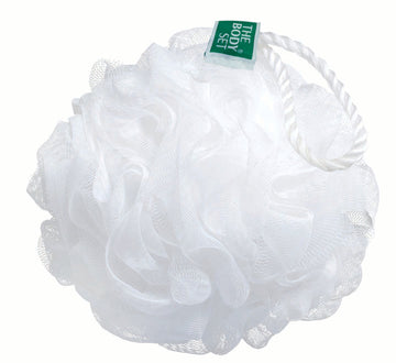 The Body Set Mesh Bath Sponge White - OPT-3068 - 0