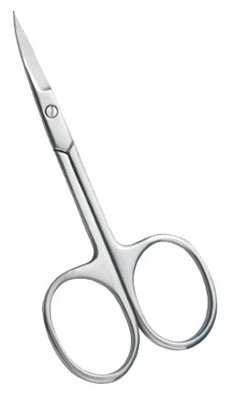 The Body Set Eyebrow Scissors Chrome Plated - 3018