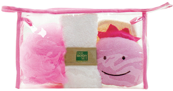 The Body Set Kids Bath Set Pink - OPT-3029