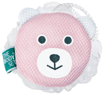 The Body Set Kids Bath Sponge OPT-3054 - Pink Bear