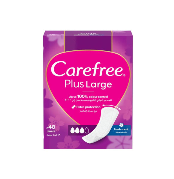 Carefree Large 48's Fresh Scent