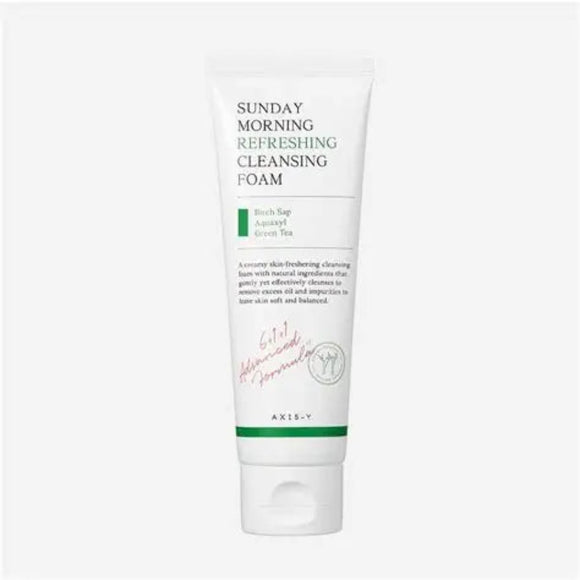 Axis-Y Sunday Morning Refreshing Cleansing Foam - 120 ml