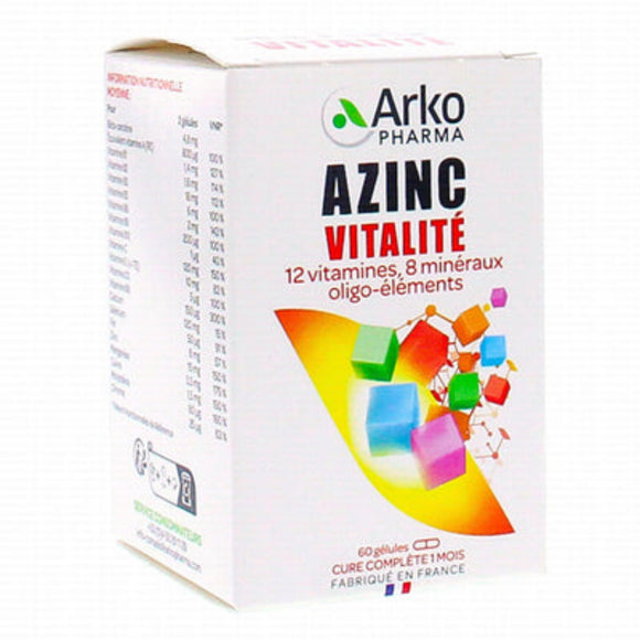 Arko Azinc  Vitalite - 60 Capsules